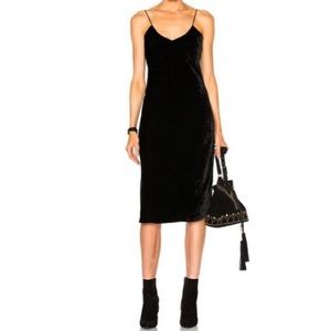 NILI LOTAN Velvet Cami Dress Sz M